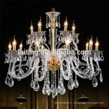 Lustre chanderlier européen en cristal LED simple 85390